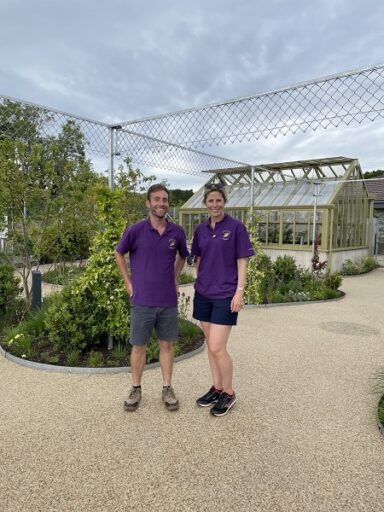 Hugh James serious injury team volunteering at Horatio's Garden